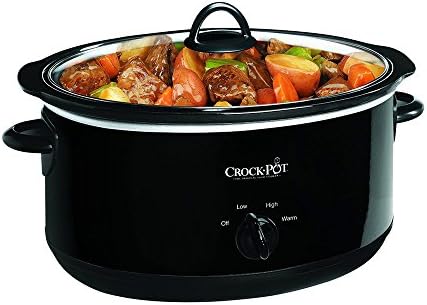 8 Quart Manual Slow Cooker – Black - Curated Catalog I6