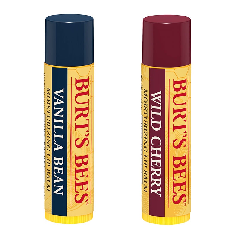 Wild Cherry/Vanilla Bean Lip Balm Twin Pack